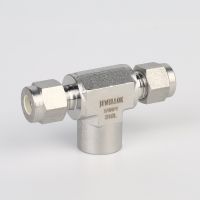 JEWELLOK High Purity Orbital Weld Long Tee for Pharmaceutical Gas Lines