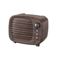 JY81 Vintage Bluetooth Speaker Portable Wireless Subwoofer/ FM Radio/TF Card Slot for Home/Office