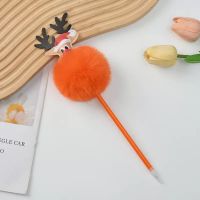 xtmas pompom ball gel pen christmas designs gel pen