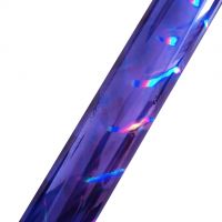 Purple Holographic Vertical Pillar Wedding Card