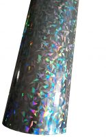 Laser Kaleidoscope Diffraction Seamless Holographic Paper Plastic Textile Hot Stamping Foil