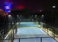 Wind-proof padel court