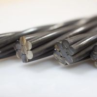 LRPC Steel Strand with grease and plastic sheathed