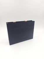 Factory Direct Supply Premium Feeling Customized Free Design Kraft Paperboard Handbag Shopping Gift Luxury Ribbon Bags