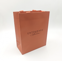 Luxury Brown Kraft Paperboard Gift Bags
