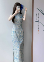Republic of China style cheongsam 2025 summer new versatile work everyday simple and elegant women