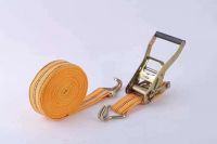 Ratchet Tie Down Ratchet Strap with Double J hook E hook S hook From China