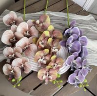 Wholesale Artificial Phalaenopsis Faux Flowers for Home Wedding Hotel Party Garden Decoration From China