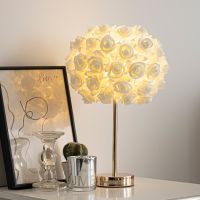 Elegant and Creative Rose - shaped Table Lamp
