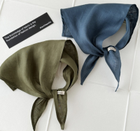Linen material headscarf