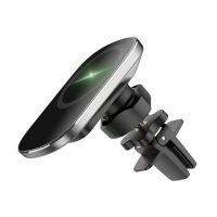 15W MagSafe Wireless Car Charger for iPhone, Portable On-the-Go Auto Charger