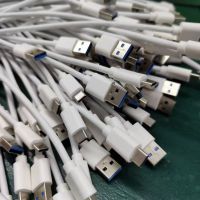OEM ODM PD Fast Charging Cable USB-C to USB-C &amp; Lightning Nylon Braided Data Cord