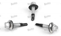 304+435 bi metal compound hexagonal flange self drilling screws