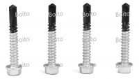 304+435 bi metal compound hexagonal fange self drilling screw
