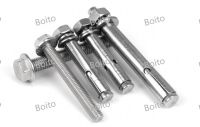 Stainless steel outer hexagonal flange + expansion bolt
