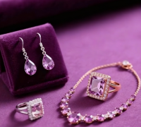 Luxury Gemstone Jewelry Ensemble From China