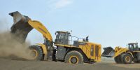 12 Ton Large Wheel Loader 8128H 7m3 Bucket Capacity