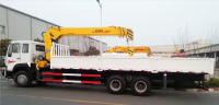 Official Brand XCM-G Truck Mounted Crane SQS100-4 4Ton Telescoping Boom for Sale