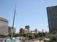 New Trend 21.5 Ton SPK61502 Knuckle Boom Truck Mounted Crane From China