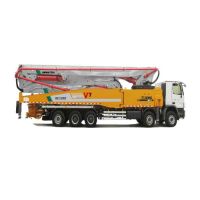 New Model 67m Concrete Pump Truck HB67V with Strong Structure From China