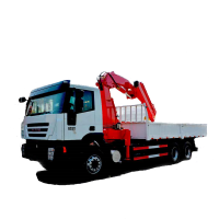 High Quality 4 Ton SQ4ZK2 Folded Boom Track Mounted Crane for Sale