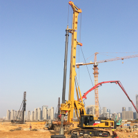 XR180D Auger Bore Pile Foundation Machine Rotary Drilling Rig for Sale