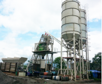 China Made 60m3/h HZS60KY Mobile