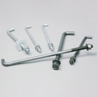 Anchor Bolt, Foundation Bolt, Plain, Zinc Plated and HDG From China