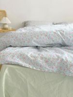  4 Star Standard Pillow case 100% Cotton 3cm Stripes Bedding Set From China