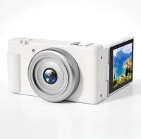 Selfie 270-degree flip screen student digital camera, high-definition photography and video, CCD shooting, entry-level mirrorless camera.