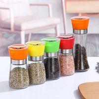 Spice glass bottle
