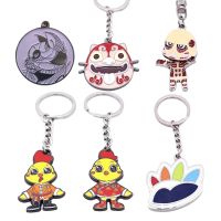 Customized metal keychain pendant with cartoon logo, personalized pendant to commemorate different shapes, customized according to pictures