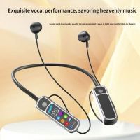 new neck-wrapping Bluetooth headphones with ultra-long battery life, wireless running karaoke, noise-cancelling sports card live stream