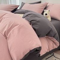 A-class minimalist pure cotton bedding 4-piece set made of all cotton 2025 new model bed, single and double duvet covers, bedroom 3-piece set, bedding 4-piece set
