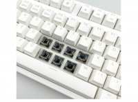 Gateron Ink Black v2 Switches 5pin RGB Linear Switch for DIY Mechanical Keyboards (72PCS, Black Ink)