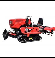 28-horsepower tracked rotary tiller