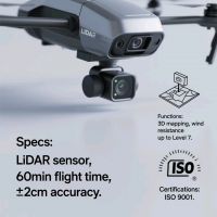 LiDAR Mapping Drone ST-SurveyX3