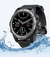 Black Waterproof Advanced Smartwatch for Daily Commute