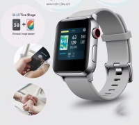 Gray Waterproof Long - lasting Battery Smartwatch for Daily Commute