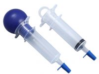 Reusabile 80ml/60ml Bulb Syringe with PVC Catheter Tip for Feeding Medical Device Made in China EOS Disinfecting Type