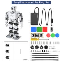 Hiwonder TonyPi AI Vision Humanoid Robot Powered by Raspberry Pi 5 and Intelligent Servo Programmable Robotic Kits for Education
