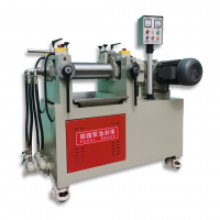 Lab Use PLC Automated 6-inch Rubber Silicone Open Mixing Mill Two Roll Machine