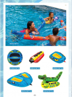 Inflatable Pool Lounger Float, Pool Floats, 4 in 1 Suntan Tub Raft Floatie, Sunbathing Bed Lounge Kids Ball Pit Party Gifts