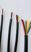 Two star black enameled PVC insulated headphone wire