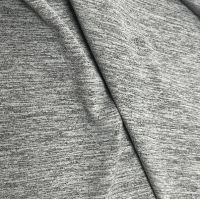 cation polyester spandex double sides bushed single jersey fabric