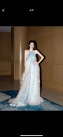 Aurora Borealis - Inspired Halter Neck Evening Gown