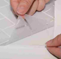 Fancyfix liner Privacy Frosted Glass Window Film