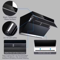 Tieasy 900 CFM 30 inch  Wall Mount or Under Cabinet Heating Auto-Cleaning Range Hood USCX08T75