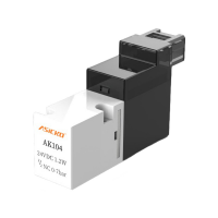 10mm Miniature High Speed 200hz Two-Way Solenoid Valve Ak104 Screening Air Blowing Color Sorter