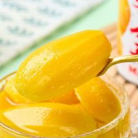 canned mangoes